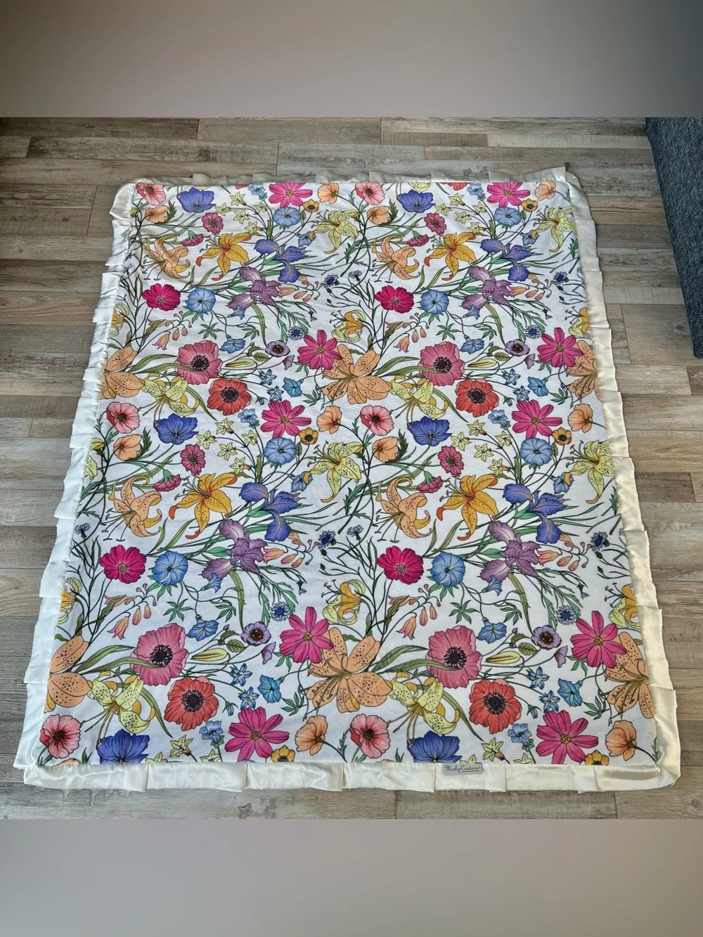 Minky Couture Adult Blanket- Secret Garden